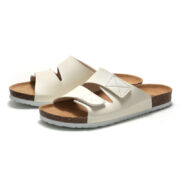 Adjustable Double Strap PU Upper Rubber Outsole Sandals - 图片 3