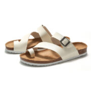 Toe Loop Buckle PU Upper EVA Outsole Sandals - 图片 7