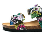 Colorful Bow Strap PU Upper EVA Outsole Sandals - 图片 3