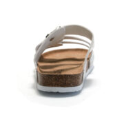 Floral Triple Buckle PU Upper Rubber Outsole Sandals - 图片 6