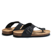 Toe Post Buckle PU Upper EVA Outsole Sandals - 图片 5