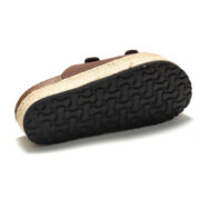 Jute Platform Double Buckle PU Upper Composite Outsole Women’s Sandals - 图片 4