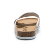 Geometric Print Cross Strap PU Upper Rubber Outsole Sandals - 图片 4