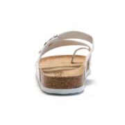 Geometric Print Cross Buckle Strap PU Upper Rubber Outsole Sandals - 图片 4