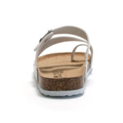 Floral Buckle Toe Loop PU Upper Rubber Outsole Sandals - 图片 6