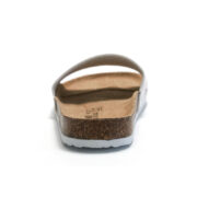 Floral Single Wide Strap PU Upper Rubber Outsole Sandals - 图片 6