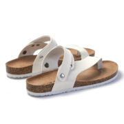 Toe Loop Back Strap PU Upper EVA Outsole Sandals - 图片 4