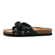 Floral Bow Strap PU Upper Rubber Outsole Sandals - 图片 4