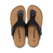 Toe Post Buckle PU Upper EVA Outsole Sandals - 图片 4