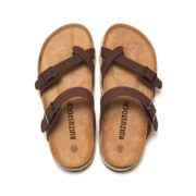 Jute Platform Toe Loop Double Buckle PU Upper Composite Outsole Women’s Sandals - 图片 5