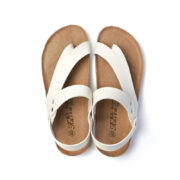 Toe Loop Back Strap PU Upper EVA Outsole Sandals - 图片 3
