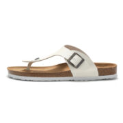 Toe Post Buckle PU Upper EVA Outsole Sandals - 图片 3